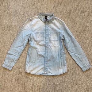 Boys H&M chambray shirt